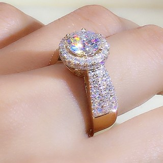 Hàng Mới Về Nhẫn Mở Đính Đá Nhập Khẩu Moissanite Tám Trái Tim Tám Mũi Tên PT950 Cho Nữ