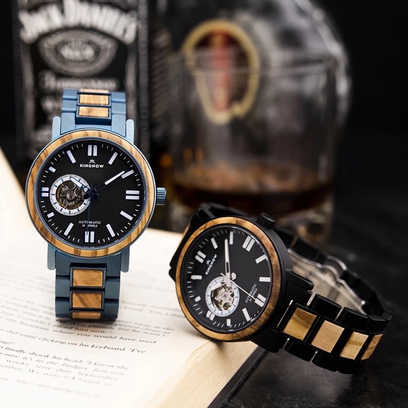 Đồng hồ đeo tay nam vỏ gỗ WoodWatch GT45