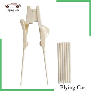 [Lzdjfmy2] Người trợ giúp đũa bằng thép không gỉ có thể thay thế cho người học rung tay