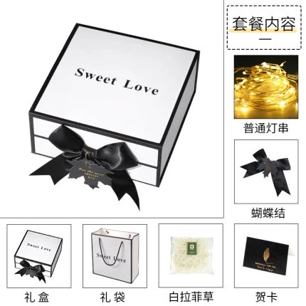 Hộp quà tặng, hộp đựng quà sang trọng, hộp đựng quà chữ Sweet love, Hộp quà Sweet love có nơ, hộp quà tặng 20/11