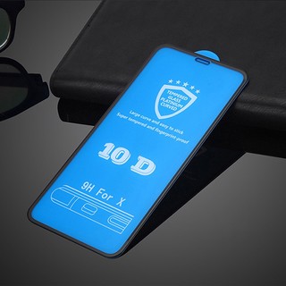 Kính cường lực phủ toàn bộ 10D Tương thích với iPhone 17ProMax 17Air 16 15 14 13 12 11 XsMax XR IX Kính toàn màn hình