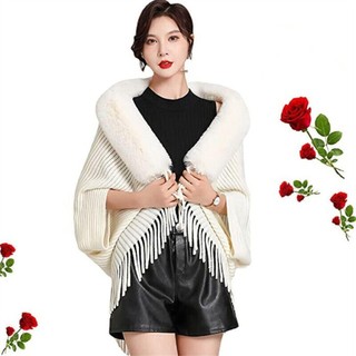 Khăn choàng đan TẶC BIỆT Áo choàng cưới Thời trang ấm áp mùa đông