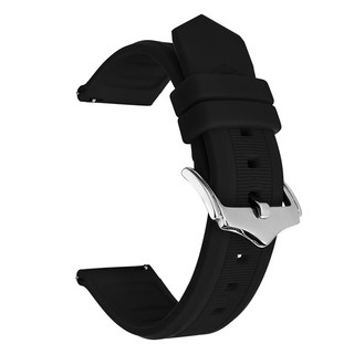 Dây Silicone Thay Thế Cho ĐồNg Hồ Đeo Tay Thông Minh 16mm 18mm 19mm 20mm 21mm 22mm