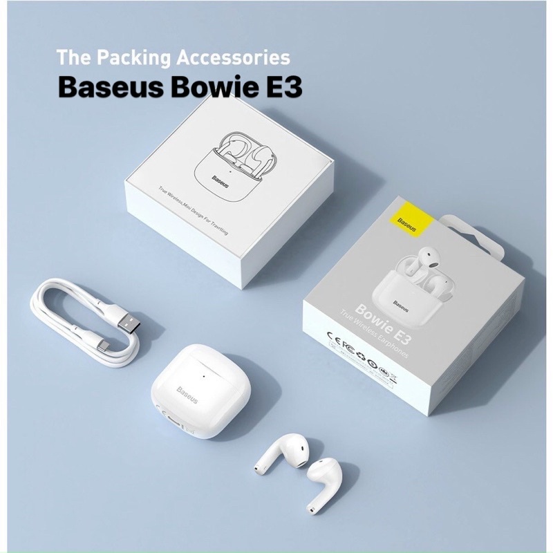 Tai nghe Bluetooth Baseus Bowei E3 | Shopee Việt Nam
