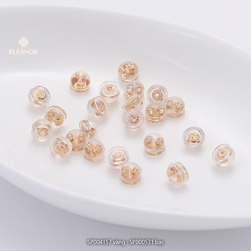 Ảnh Chốt khuyên tai Eleanor Accessories hàng chất lượng cao cấp chốt bông tai phụ kiện trang sức 0531 2