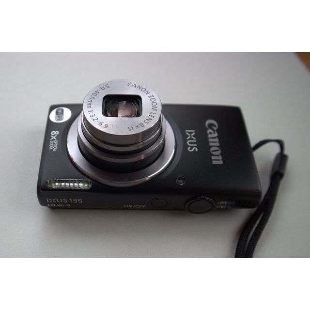 Canon Digital IXUS 135 Fotocamera Digitale Compatta – Colore Nero – Perfetta Per Foto Di Alta Qualità In Viaggio