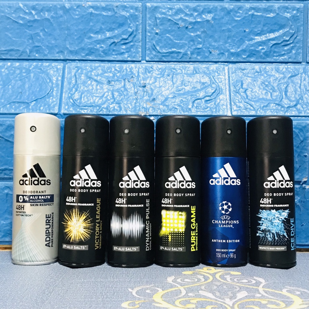 Khử Mùi Adidas Team Force Deodorant Xịt Khử Mùi Toàn Thân Nam - Main Image