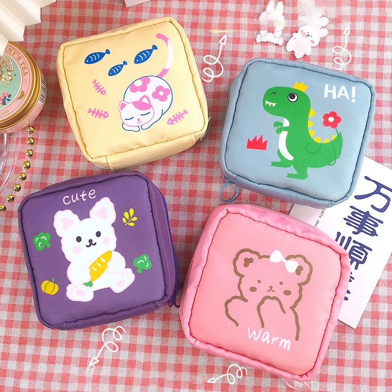 Túi Đựng Băng Vệ Sinh Mini Tiện Lợi Đi Du Lịch