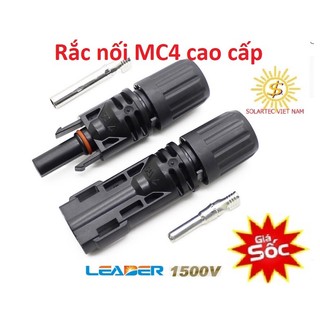 Jack MC4 1500V Leader chuyên dùng nối tấm Pin mặt trời