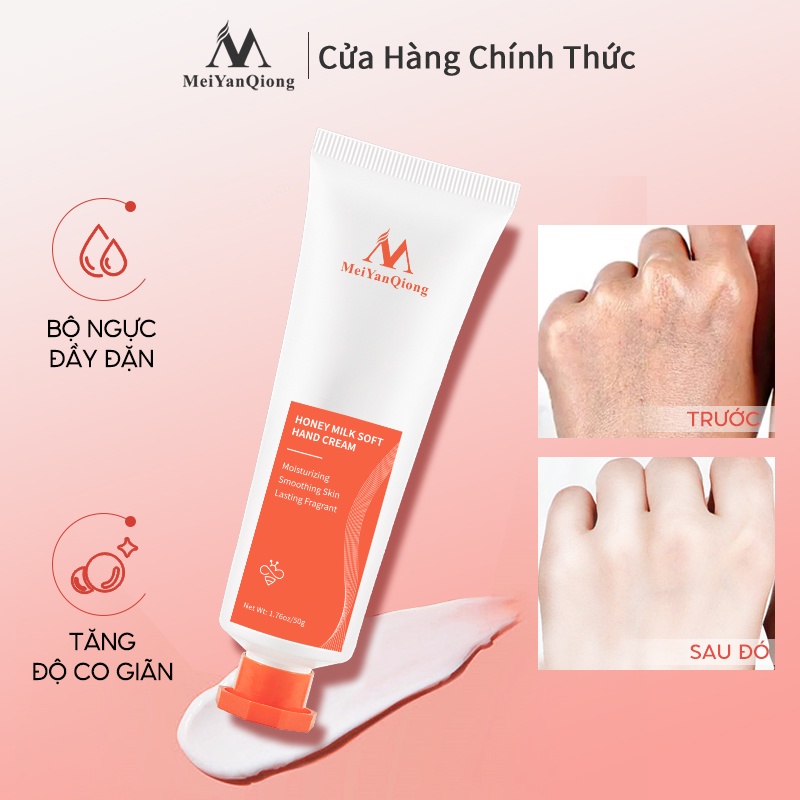 Ảnh MeiYanQiong Kem dưỡng da tay chiết xuất từ sữa ong chúa dưỡng ẩm dưỡng trắng da chống Lão Hóa Giảm Khô 50g 1