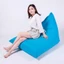 Ghế Sofa lười Combo Vỏ Lót, Vỏ Ghế Sofa lười 3II HOME hình tam giác chống thấm Size XL/L/M sợi Poly.