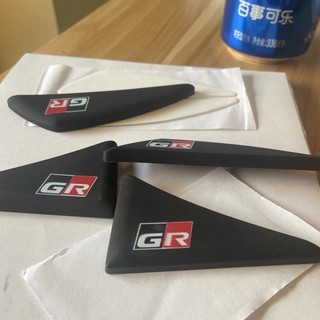 Miếng Dán Cao Su Silicon Dày Bảo Vệ Góc Cửa Xe Hơi Chống Trầy Xước Cho Toyota GR Sport Vios Yaris Corolla Cross Fotuner CHR RAV4