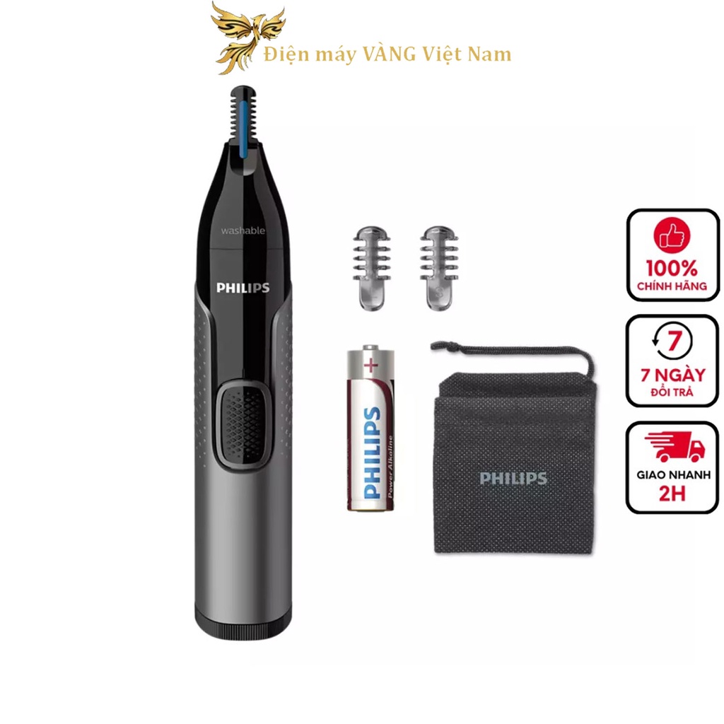 Ảnh Máy cắt tỉa lông mũi, lông tai, lông mày Philips NT3160 NT3650 1