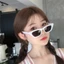 Kính mắt râm mát nữ nam cá tính Jennie Hàn Quốc mắt kính không độ chống tia UV400 thời trang nữ nam đẹp giá rẻ 247