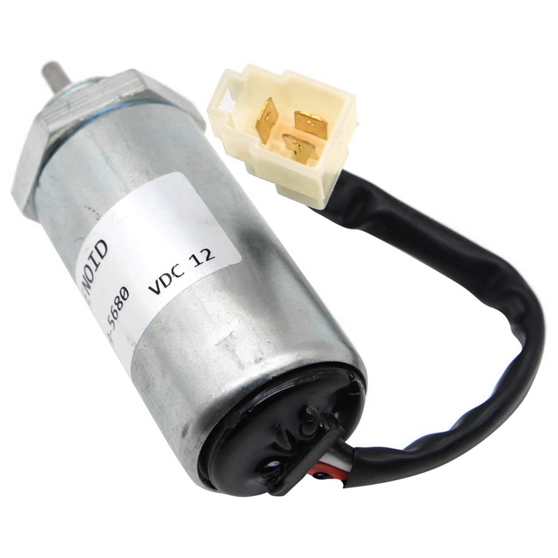 Máy xúc dừng động cơ Solenoid cho ISUZU EX400 3LD1 3LD2 4LE1 12V 897329-5680 8973295680