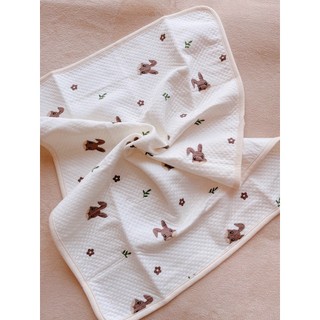 Lót chống thấm siêu thoáng khí Organic, lót thay bỉm cho bé cotton hữu cơ 4 lớp