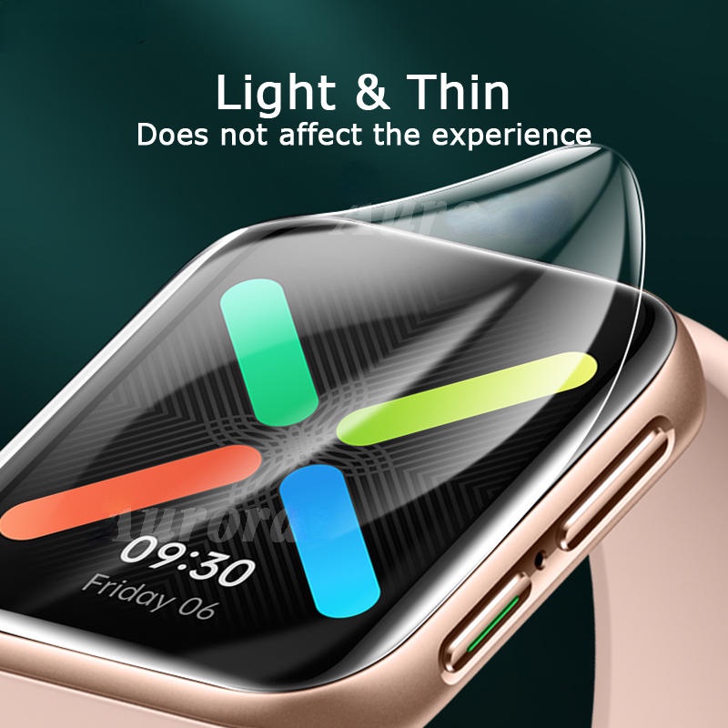Dành Cho OPPO Watch Free 2 3 Pro 46mm 42mm 41mm Đồng Hồ Thông Minh Bảo Vệ Màn Hình Phim Hydrogel Phim Bảo Vệ Bao Da Dành Cho OPPO Band 2 Phim