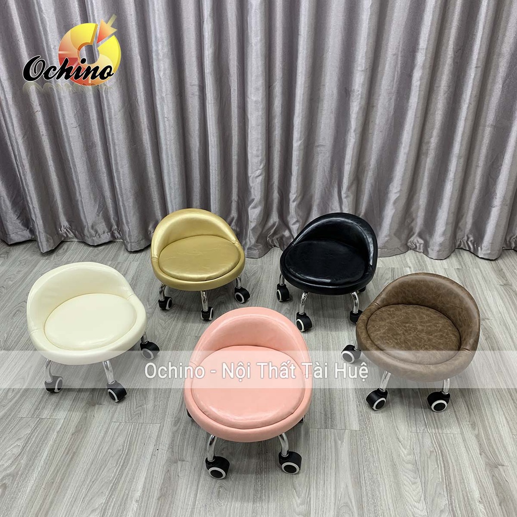 Ghế Trẻ Em Có Bánh Xe, Ghế Tròn Xoay Thấp Ngồi Làm Nail Mẫu Tựa Thấp Sang  Chảnh (Hàng Có Sẵn) | Shopee Việt Nam