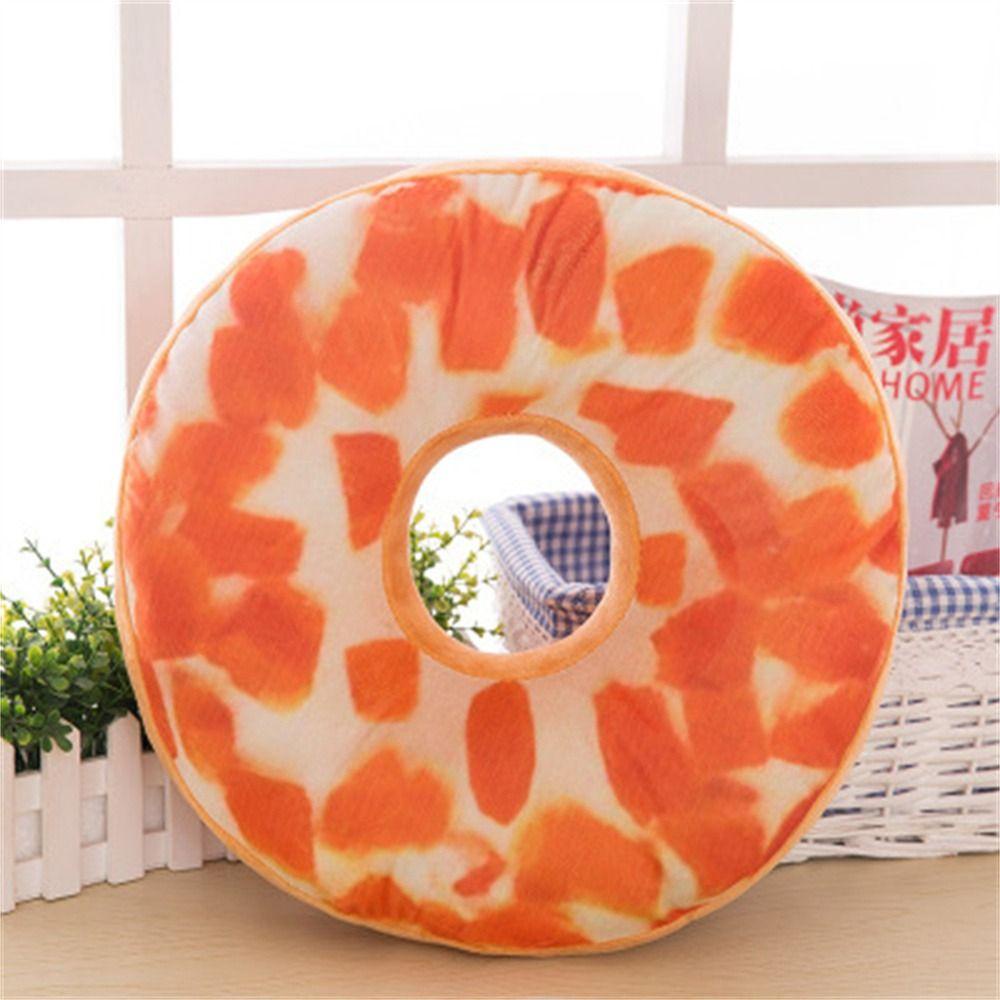SILKPULSE Donut Sang Trọng Đồ Chơi Trẻ Em Đồ Chơi Sinh Nhật Ngủ Gối Sô Cô La Donut Gối Bọc Sofa Ghế Đệm