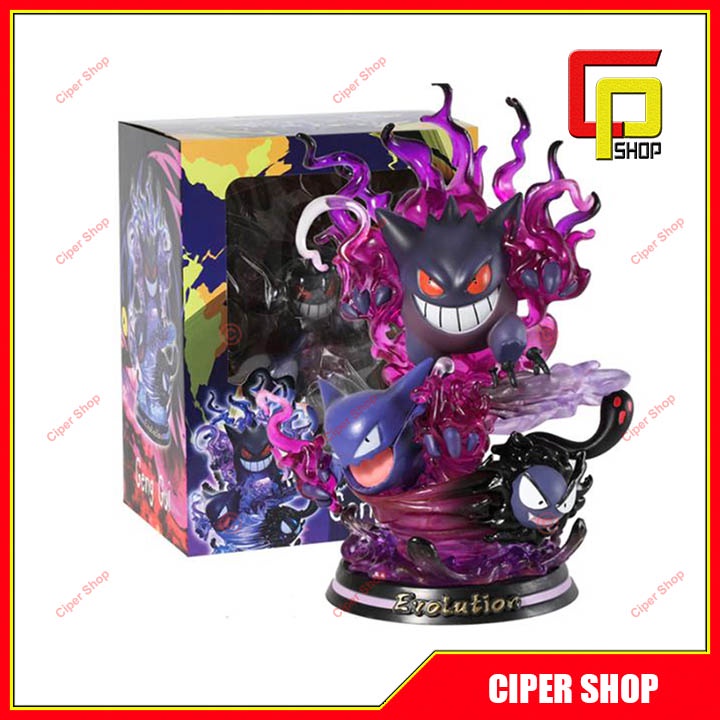 Mô hình Gengar Pokemon - Có Đèn Led - Figure Gengar Pokemon - Mô hình ...