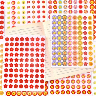 3 Bộ 10 Sticker Dán Like Cup Vàng Ngôi Sao - Thỏ Hồng VPP