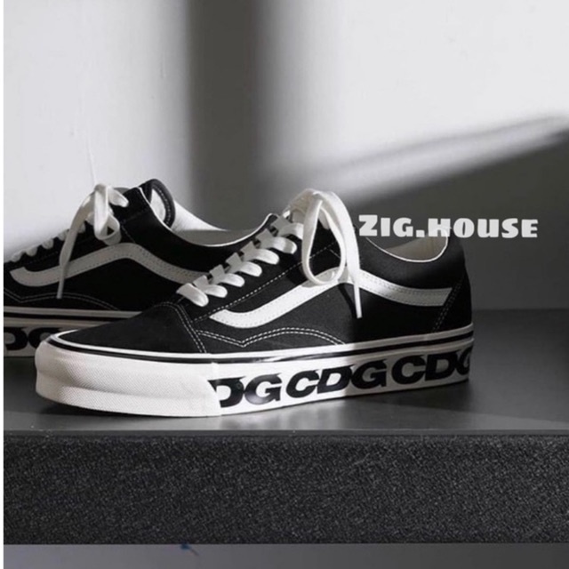 Giay Vans Vault CDG Tr ng en Shopee Vi t Nam