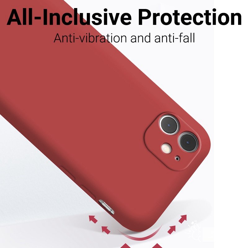 Ốp Điện Thoại Silicone Mềm Dáng Vuông Cho Samsung Galaxy M30S M21 S10 Note 10 Lite 2020 A91