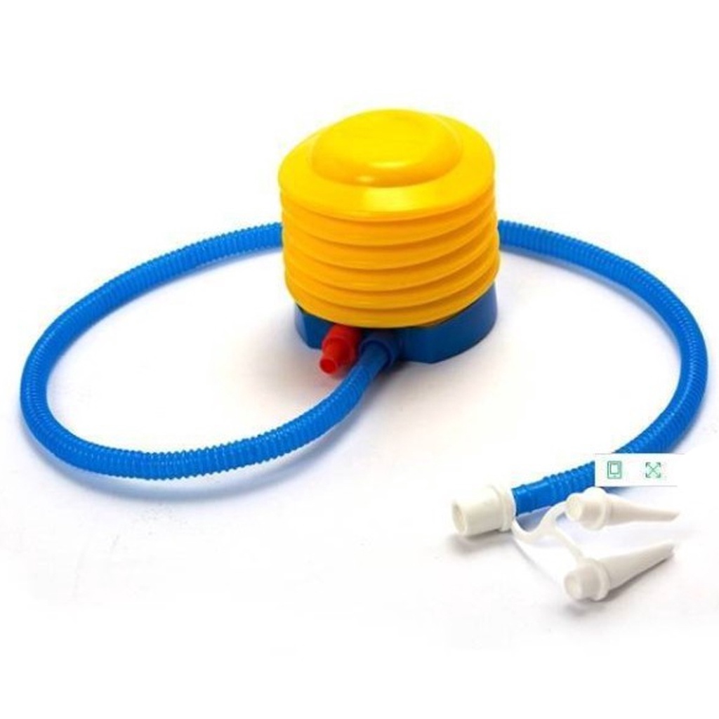 Ảnh Bơm Tay Mini Dậm Chân Bơm Phao Bơi – Bóng Yoga Đa Năng Chính Hãng Amalife [Bơm Nhựa] 2