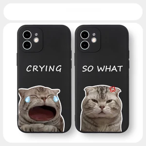 Ốp lưng iphone Mèo Buồn Bực ốp dẻo vuông ip 6/6plus/7/7plus/8/8plus/x/xr/xs/11/12/13/14/16/pro/max/promax tr466