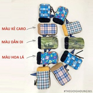 găng-gang tay phao đi xe máy lót nỉ Mùa đông