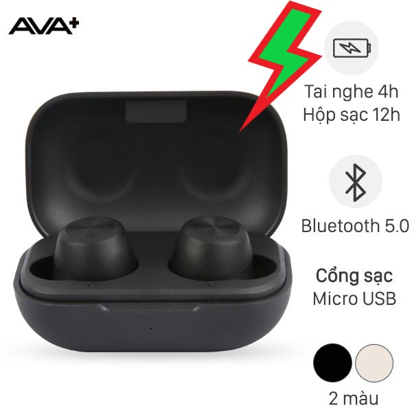 AVA+ ワイヤレスイヤホン 本体 DS201A-WB Tai nghe Bluetooth True Wireless AVA+ DS201A-WB | Shopee Việt Nam