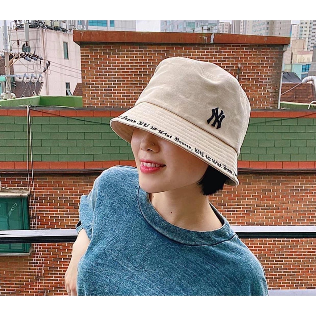 Monogram Diamond Jacquard MLB Bucket Hat Korea