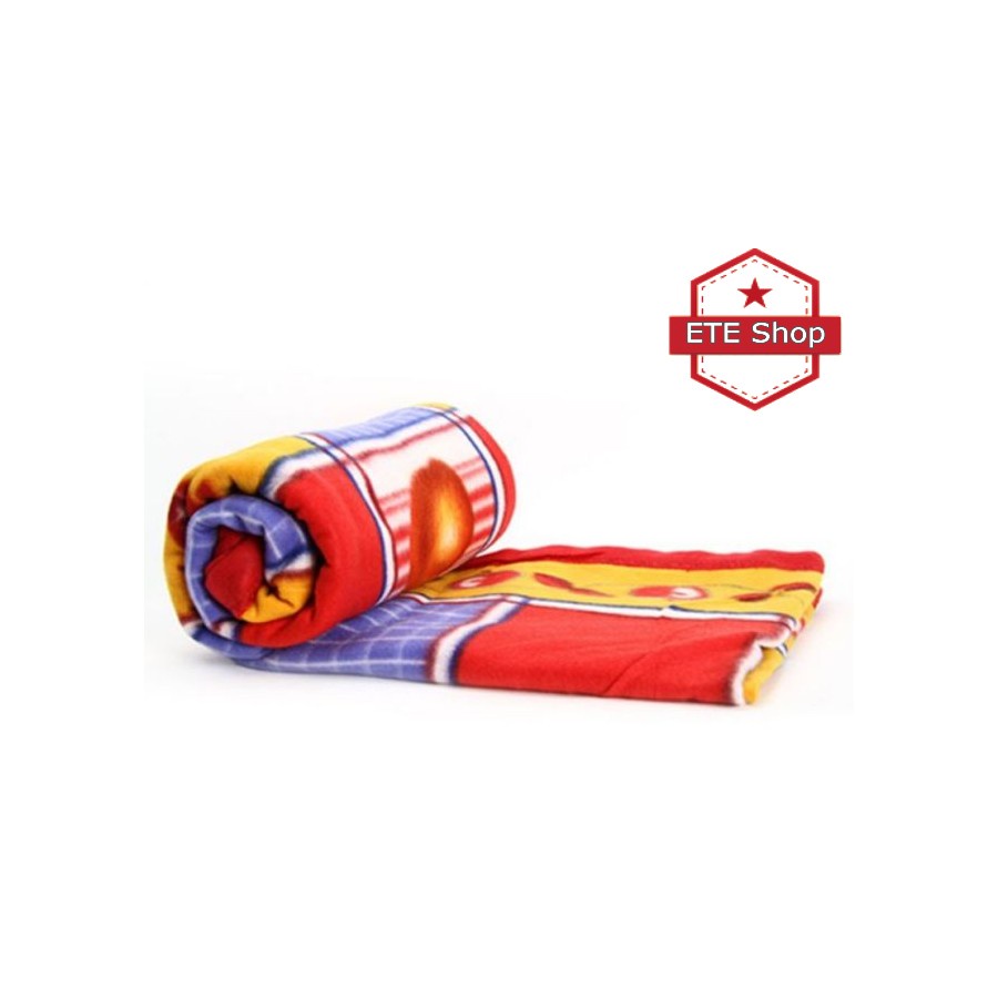 Chăn mền nỉ ngủ trưa văn phòng, mền nỉ, không co rút,  thoáng mát dễ giặt, dể gấp gọn, 1,7m x 2m