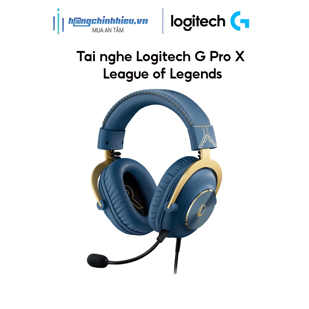 Tai nghe Logitech G Pro X League of Legends (981-001107)