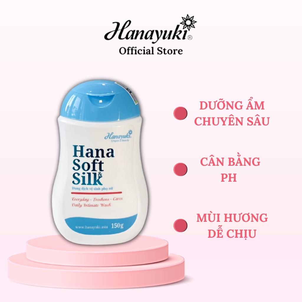 Ảnh Dung Dịch Vệ Sinh Phụ Nữ Hana Soft Silk Chính Hãng - Hanayuki Chính Hãng Giúp Khử Mùi Vùng Kín 150g 1