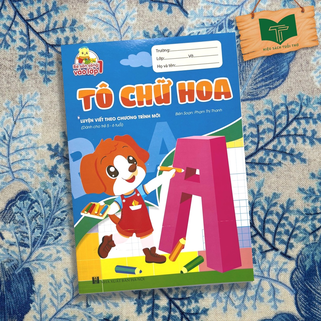 Sách Tô Màu, Tô Chữ (Bộ 10 Cuốn Dành Cho Bé Chuẩn Bị Vào Lớp 1)