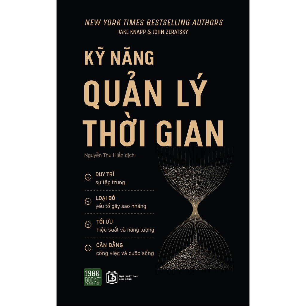 Sách - Kỹ năng quản lý thời gian - Jake Knapp & John Zeratsky (1980BOOKS HCM)