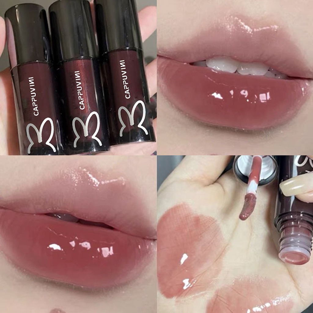 Son Tint Bóng Lì Thỏ Đen Vũ Trụ CAPPUVINI Clarinet Lip Gloss CP75