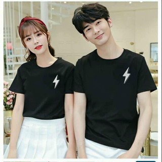 Áo đôi nam nữ, áo phông đôi phong cách hàn quốc đáng yêu-PINK