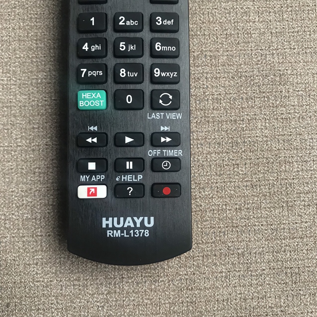 Điều khiển tivi panasonic đa năng RM-L1378 dùng cho tất cả các dòng TV smart 4k panasonic dùng được