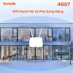 Bộ Phát WiFi Tenda 4G07 Chuẩn AC 1200Mpbs Dùng Sim 4G/3G Dùng Cho Ôto Và Nơi Không Có Internet — ảnh 4
