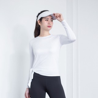 Áo thể thao Gladimax YG Pro Woman dài tay vạt chéo thắt nơ, chất thun 4 chiều hỗ trợ tập yoga