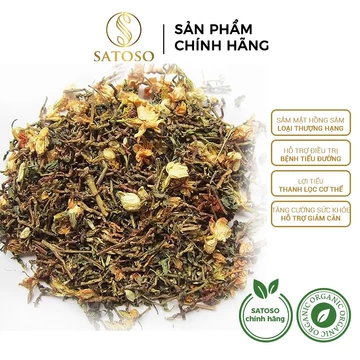 Trà Sơn Mật Hồng Sâm (Dây Trà) Thượng Hạng SATOSO Trà Thảo Mộc Tự Nhiên Vị Thanh Dễ Uống 1kg