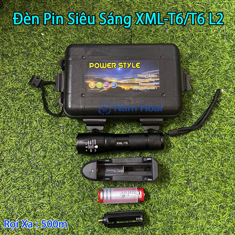 Đèn pin siêu sáng XML-T6 và XML-T6 L2 Cao cấp chống nước | Shopee Việt Nam