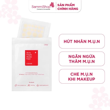 COSRX miếng dán mụn Acne Pimple Master Patch