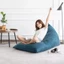 Ghế Lười Hạt Xốp 3ii Home Decor Nội Ngoại Thất Bãi Biển Hồ Bơi Cafe Mẫu Tháp Vải Trượt Nước 3 Size