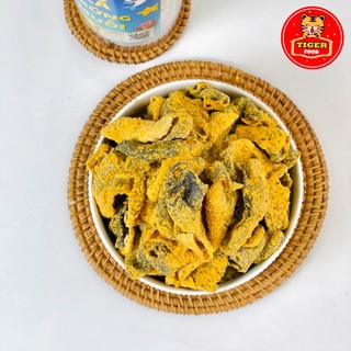 Da cá trứng muối 💖TIGER FOOD💖 Da cá mix vị trứng muối 220g giòn ngon siêu ghiền - ăn vặt Sài Gòn