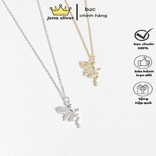 dây chuyền cô tiên , bạc 925 bạc chuẩn sáng - jena sliver