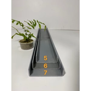Bộ 3 khuôn kéo phào chỉ vuông 5/6/7cm