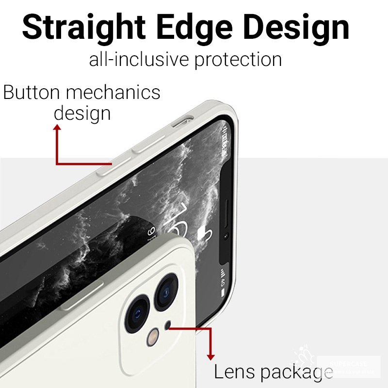 Ốp Điện Thoại Silicone Mềm Dáng Vuông Cho Samsung Galaxy M30S M21 S10 Note 10 Lite 2020 A91